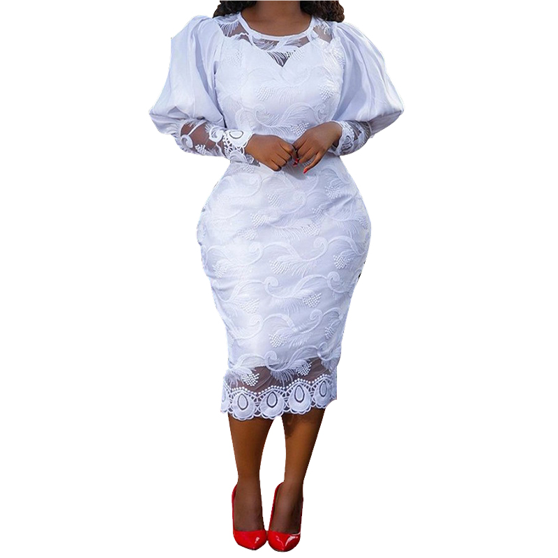 Midi Skirt Floral - Dashiki-Robe mi-longue à imprimé floral pour