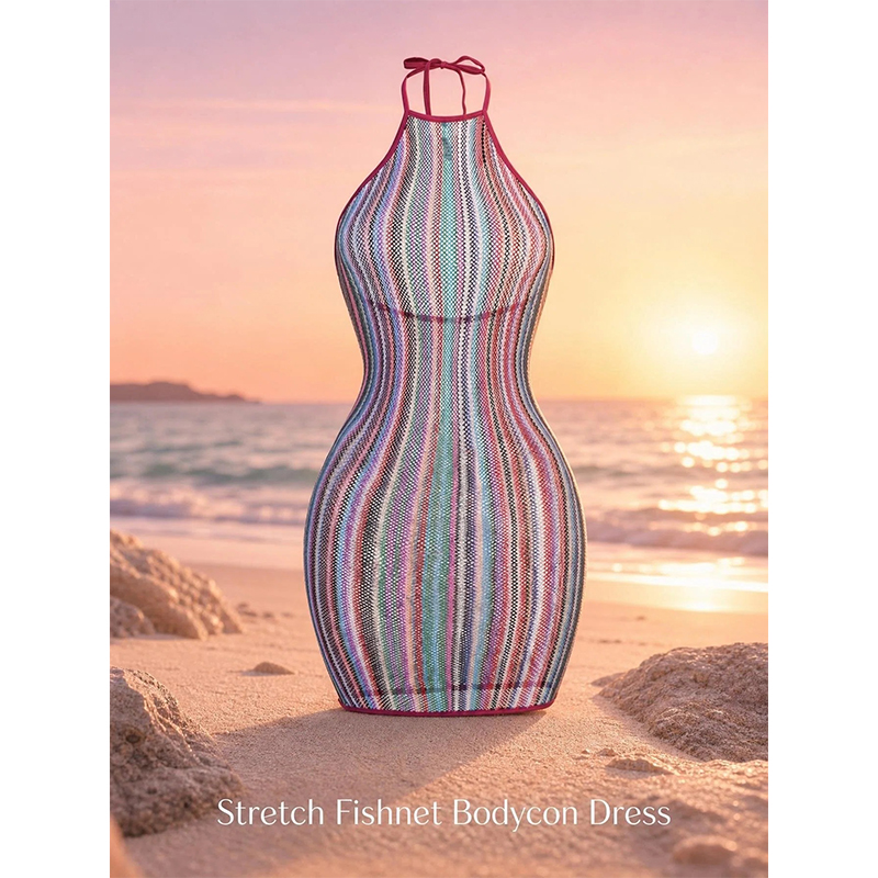 1 pièce Robe moulante sexy en  - Cover Up Kaftan avis et prix