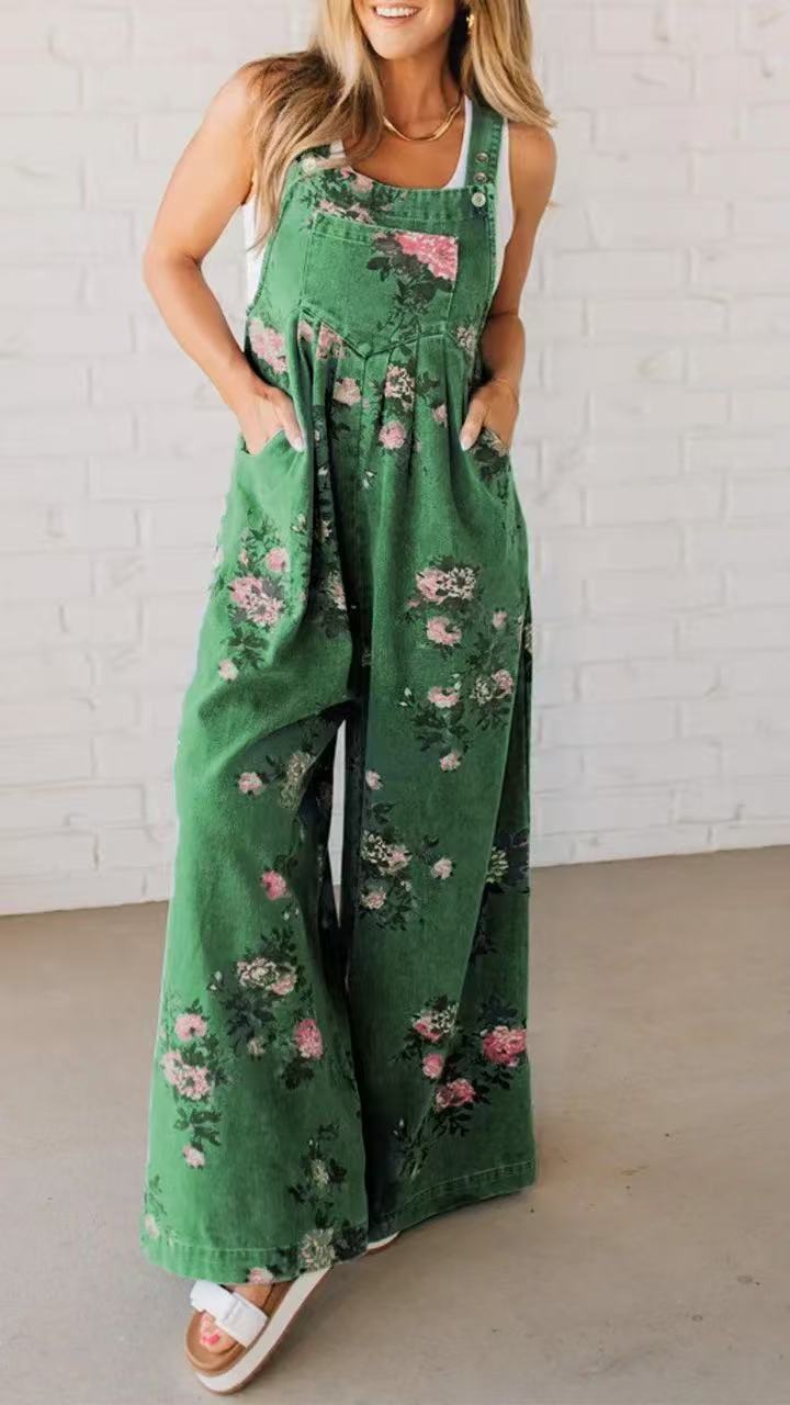 Salopette décontractée pour fe - Romper Floral Print avis et prix