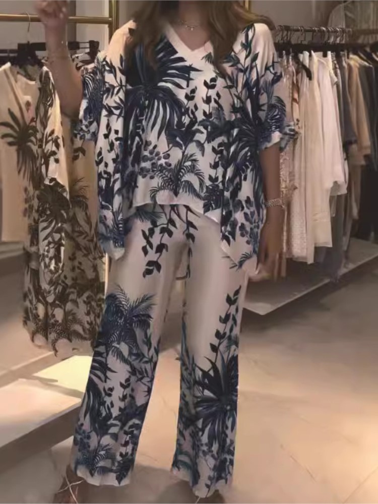 Tenue de bureau deux pièces im - Romper Floral Print avis et prix
