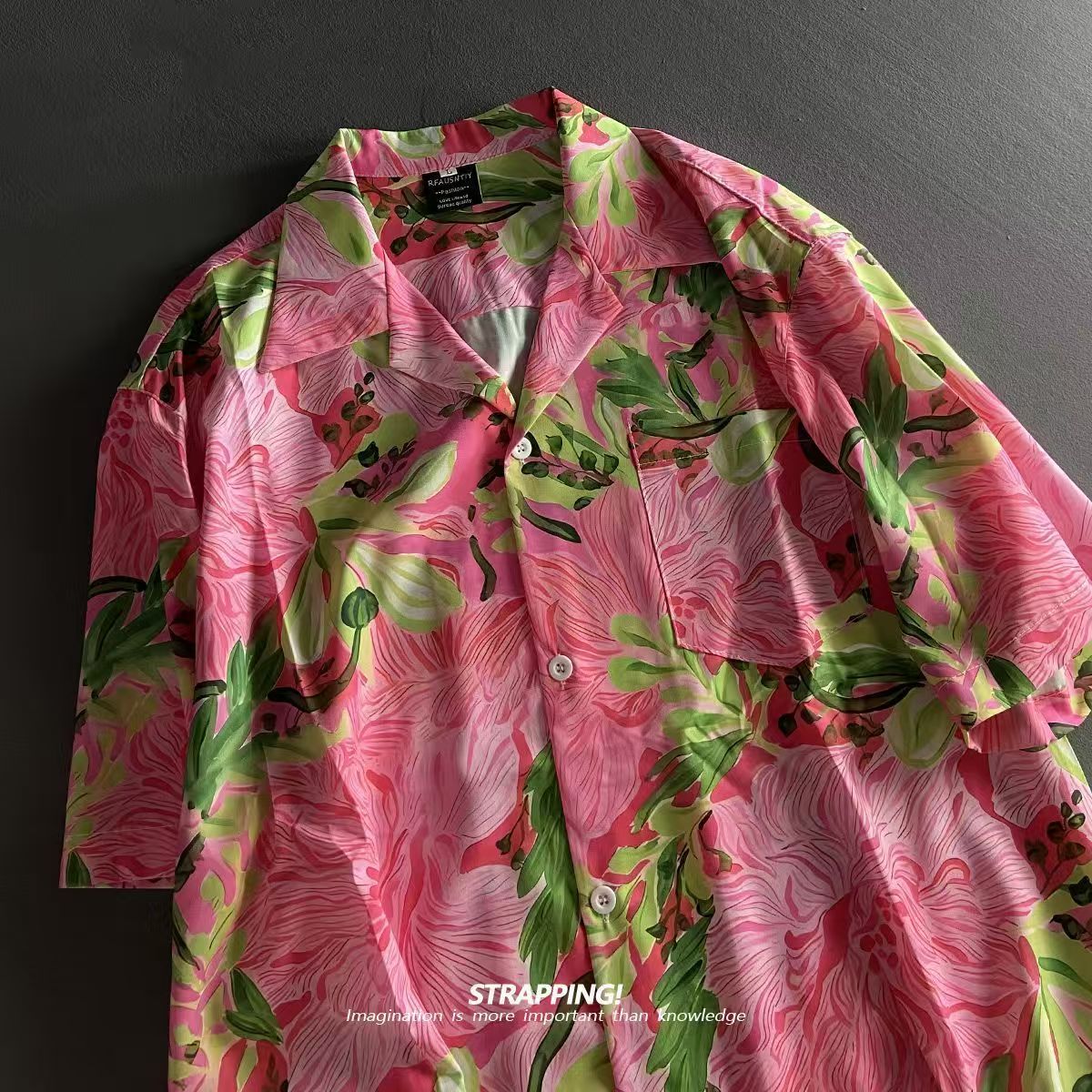 Chemises hawaïennes à col cuba - Romper Floral Print avis et prix