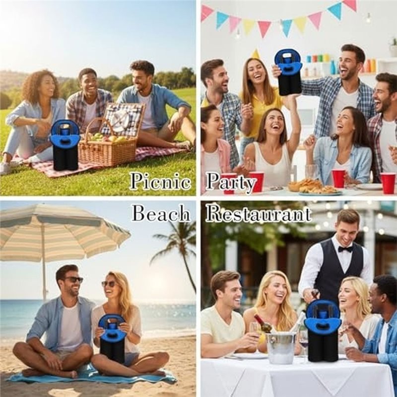 Sacs de transport pour bouteil - Tote Bag Beach avis et prix