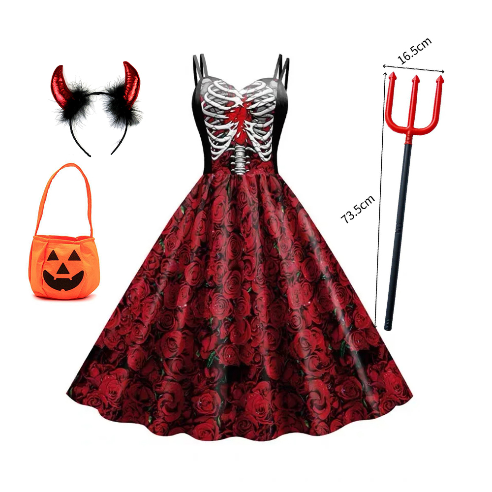 Robe de cosplay pour adolescen - Romper Floral Print avis et prix